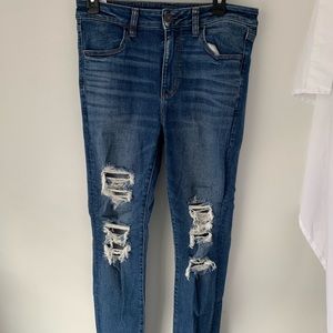 american eagle high-rise jegging